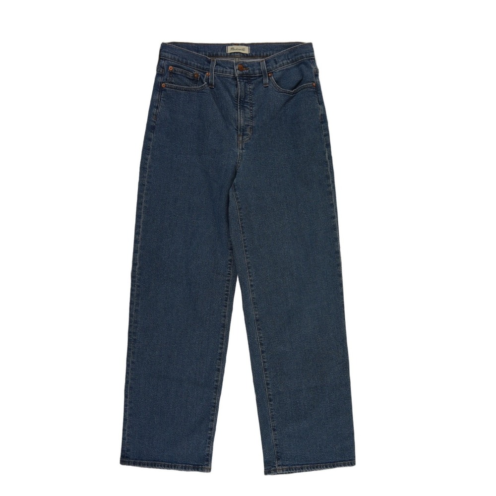 Madewell The Perfect Vintage Wide-Leg Jeans Women's Size 29 Blue High Rise Denim